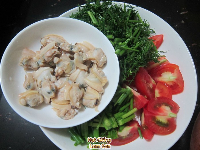 nấu rau thì là